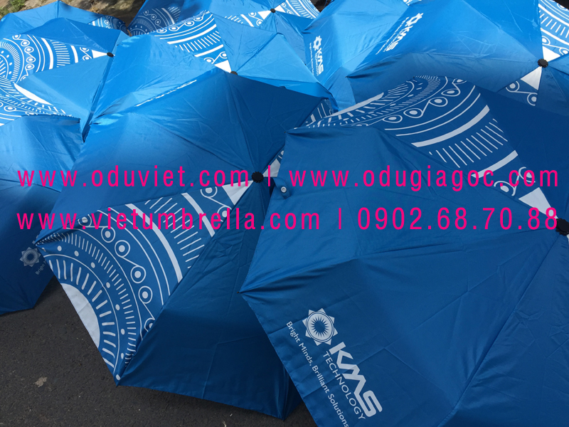 xưởng sản xuất ô dù cầm tay in logo quảng cáo